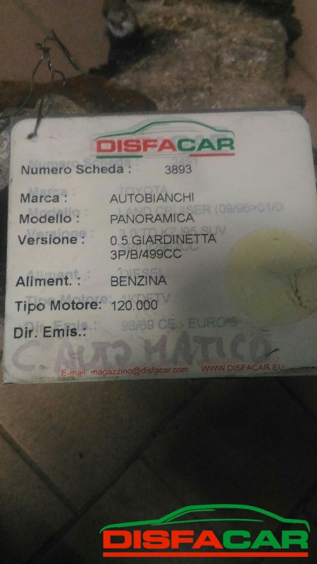 Cambio usato AUTOBIANCHI Panoramica, codice 120.000 – foto 5 di 5