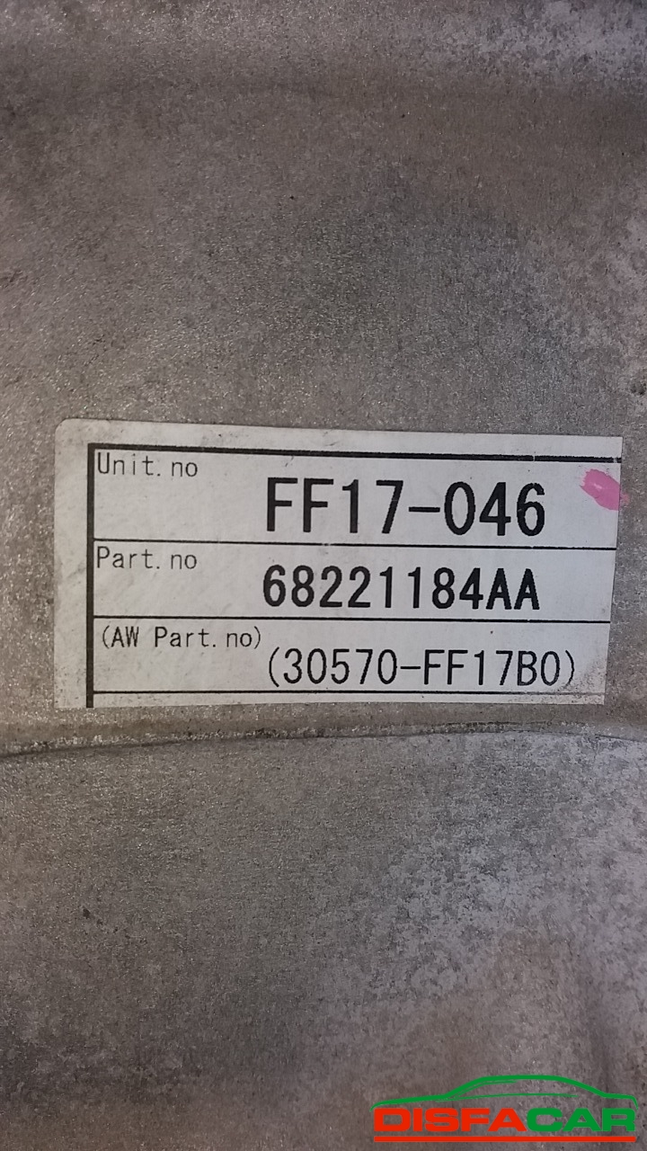 Cambio usato Fiat 500L 2015, codice ff17-046 – foto 8 di 8