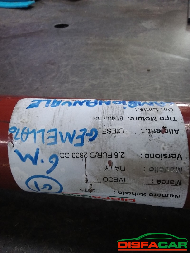 Albero di trasmissione usato Iveco DAILY 8140.43S 2001 – foto 13 di 13
