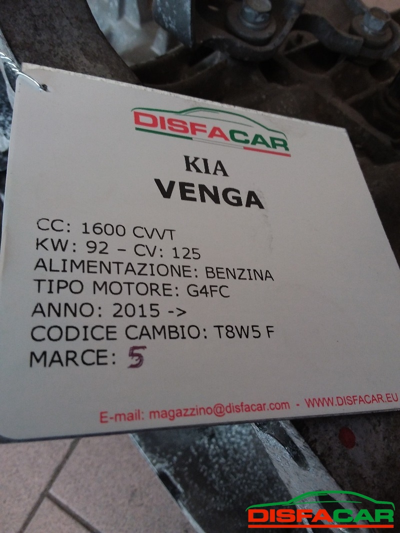 Cambio usato Kia Venga 2015, codice G4FC – foto 11 di 11