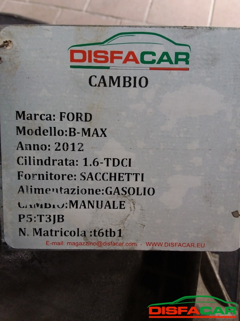 Cambio usato Ford B-Max 2012, codice ba6r-7002-abe – foto 10 di 12