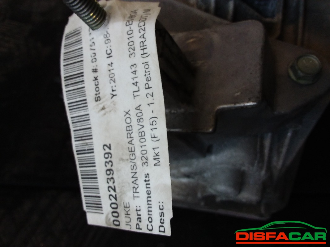 Cambio usato Nissan Juke 2014, codice HRA2DDT – foto 10 di 12