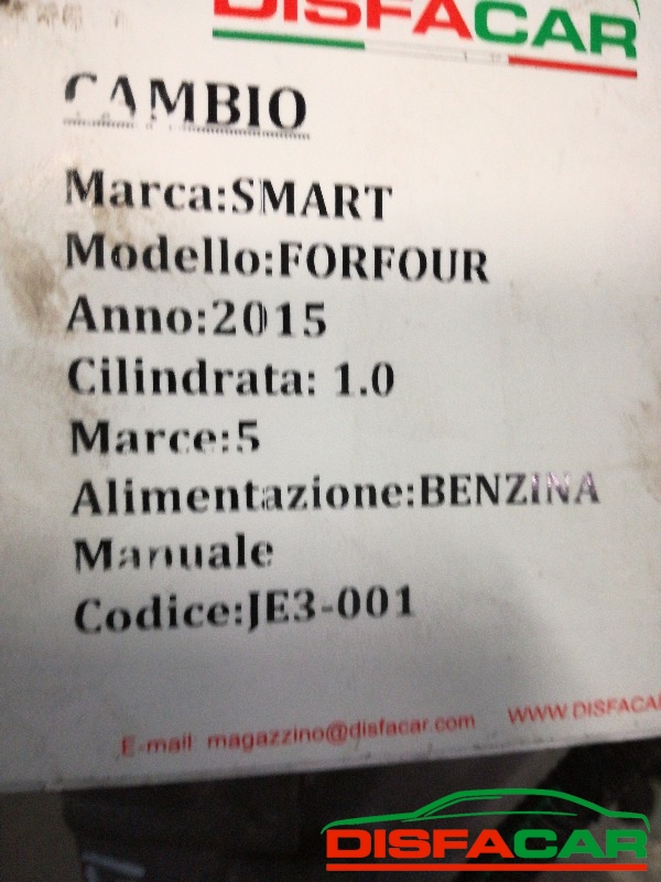 Cambio usato Smart ForFour JE3001 2015 – foto 7 di 7