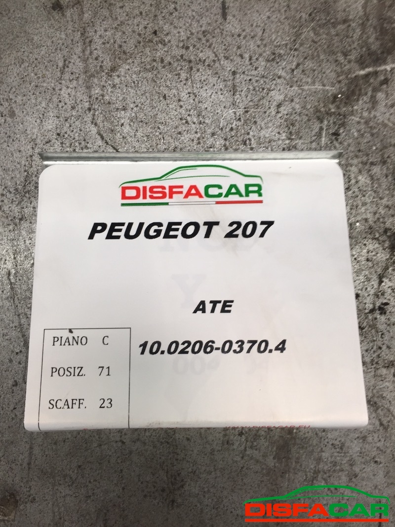 Centralina abs Peugeot 207