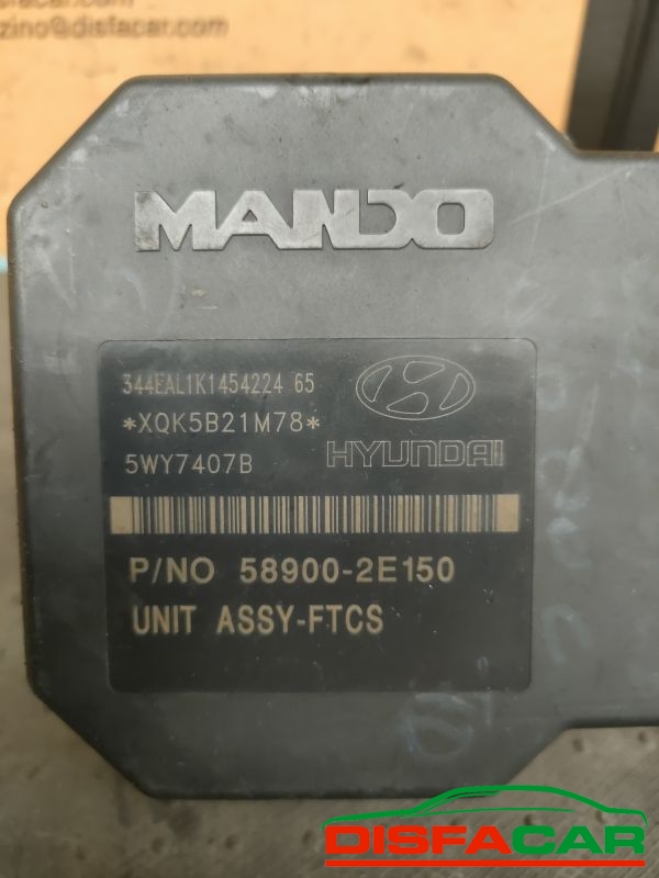 Centralina ABS usata Hyundai Tucson 2004, codice 58920-2e150 – foto 9 di 9