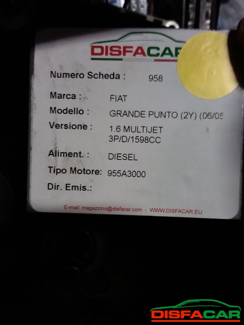 Cambio usato Alfa Romeo MiTo FIAT GRANDE PUNTO 2006, codice m32f – foto 15 di 15