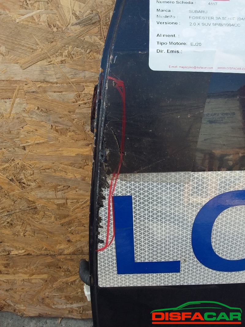 Lamierati usati Subaru Forester 3a serie 2008 – foto 3 di 4