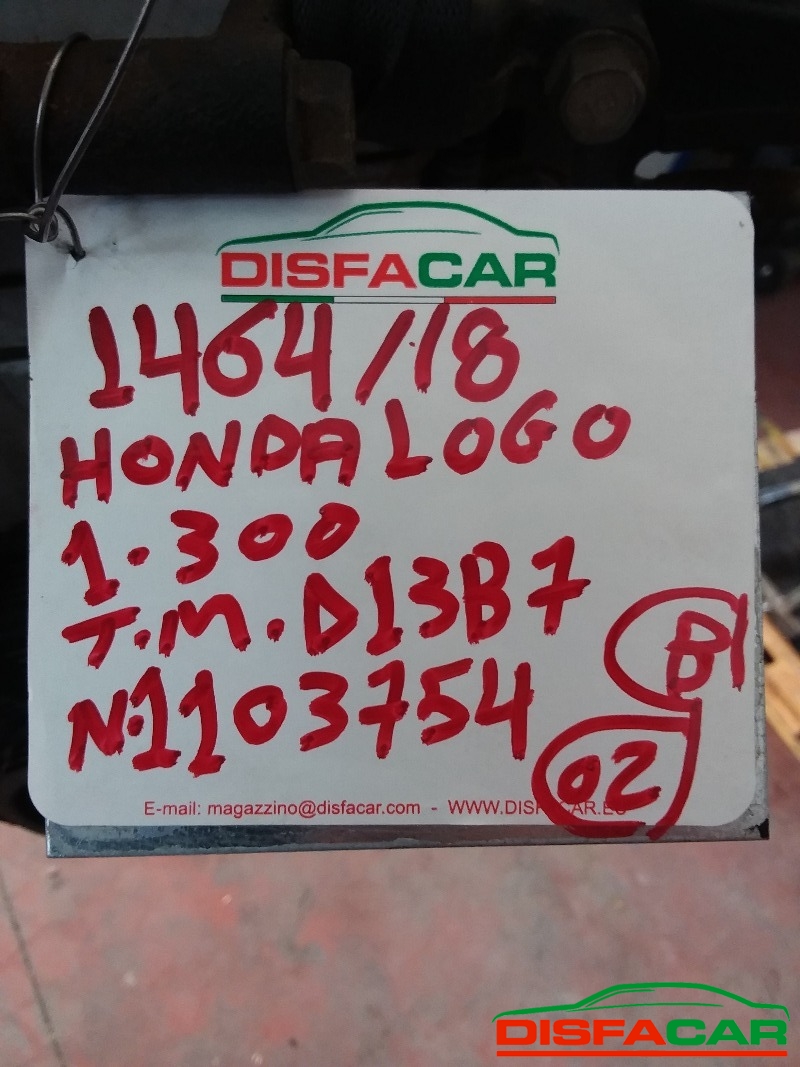 Motore usato Honda Logo 2002, codice D13B7 – foto 8 di 8