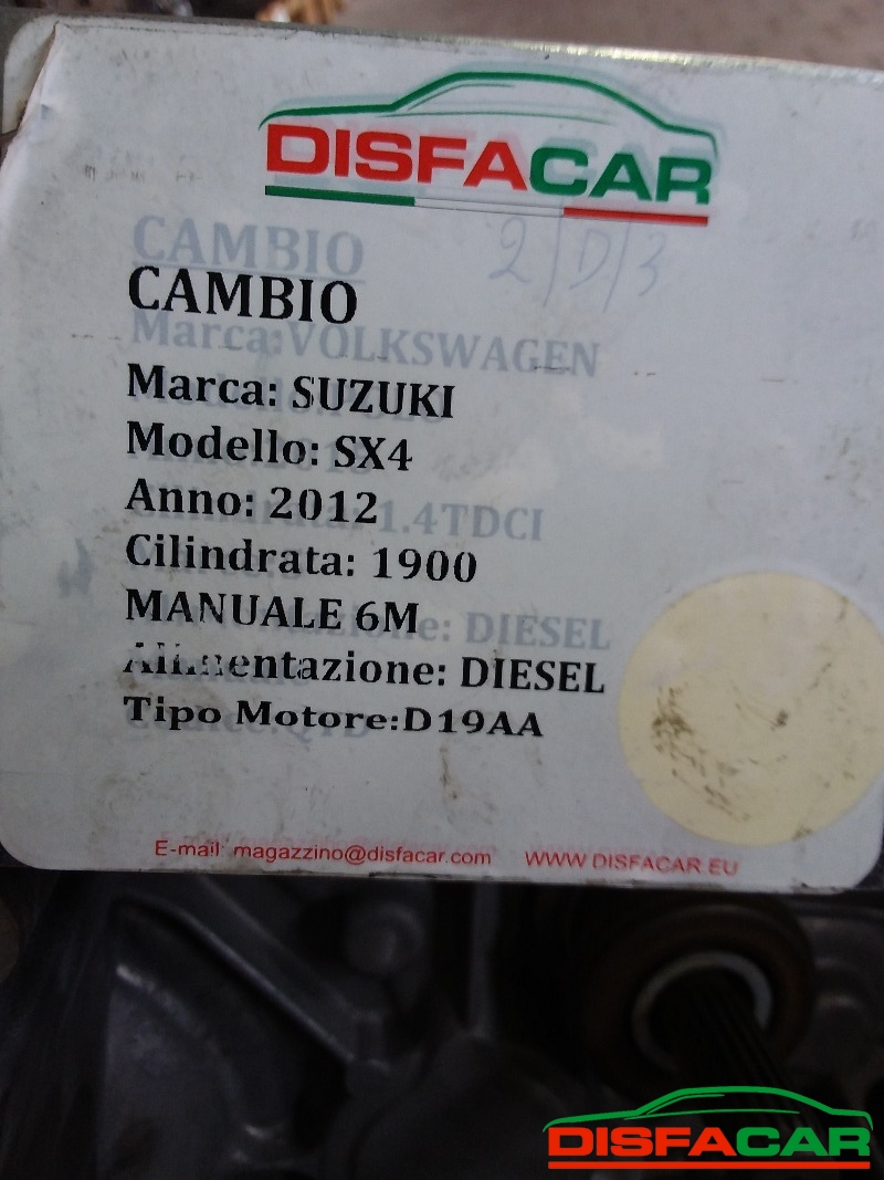 Cambio usato Suzuki SX4 2005, codice 79ja – foto 10 di 12