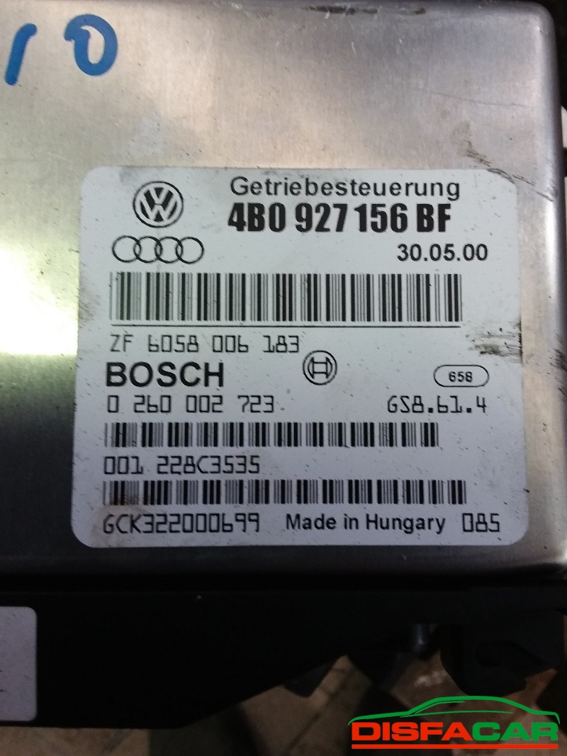 Cambio usato Audi A6, codice AKE – foto 9 di 9