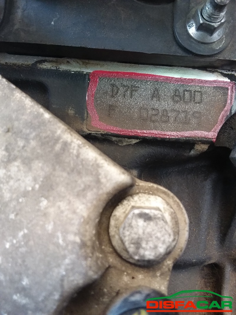 Motore usato Renault Twingo 2A SERIE 2007, codice D7FA800 – foto 7 di 8