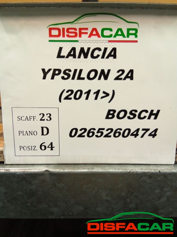 Centralina abs Lancia Ypsilon 2011 – pezzo 1