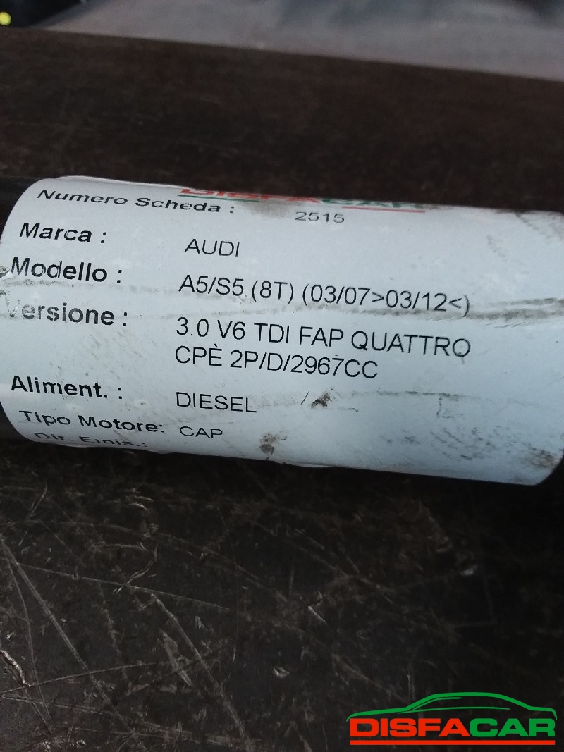 Albero di trasmissione usato Audi A5 2007 – foto 2 di 12