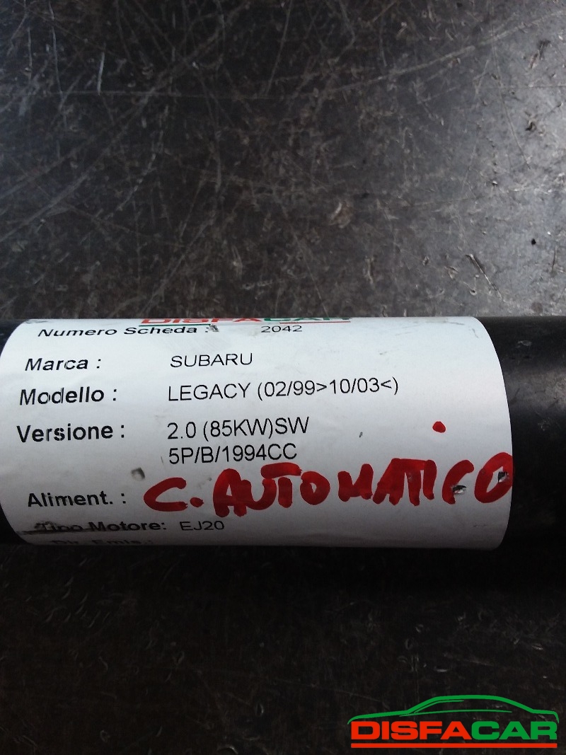Albero di trasmissione usato Subaru Legacy 1999 – foto 10 di 10