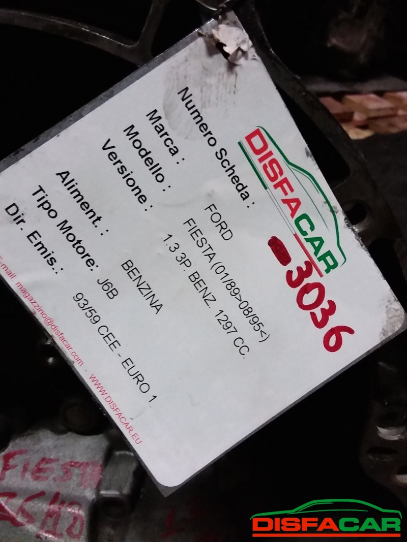 Cambio usato Ford Fiesta 1989, codice J6B – foto 6 di 6