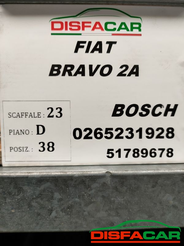 Centralina abs Fiat Bravo 2007