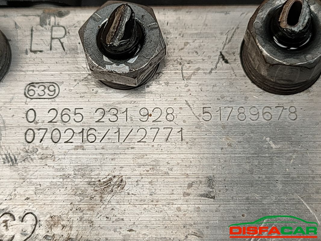 Centralina ABS usata Fiat Bravo 2A SERIE 2007, codice 0265231928 – foto 3 di 9