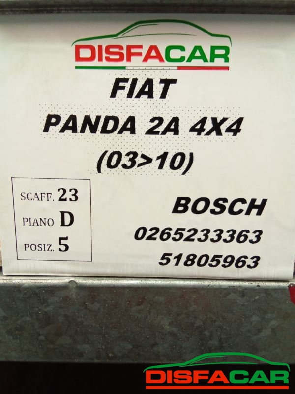 Centralina abs Fiat Panda 2003
