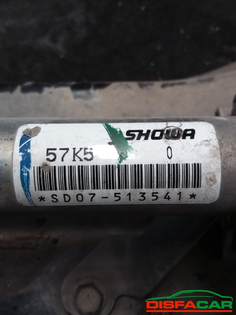 Telaietto anteriore usato Suzuki Swift 2005, codice M13A – foto 8 di 10