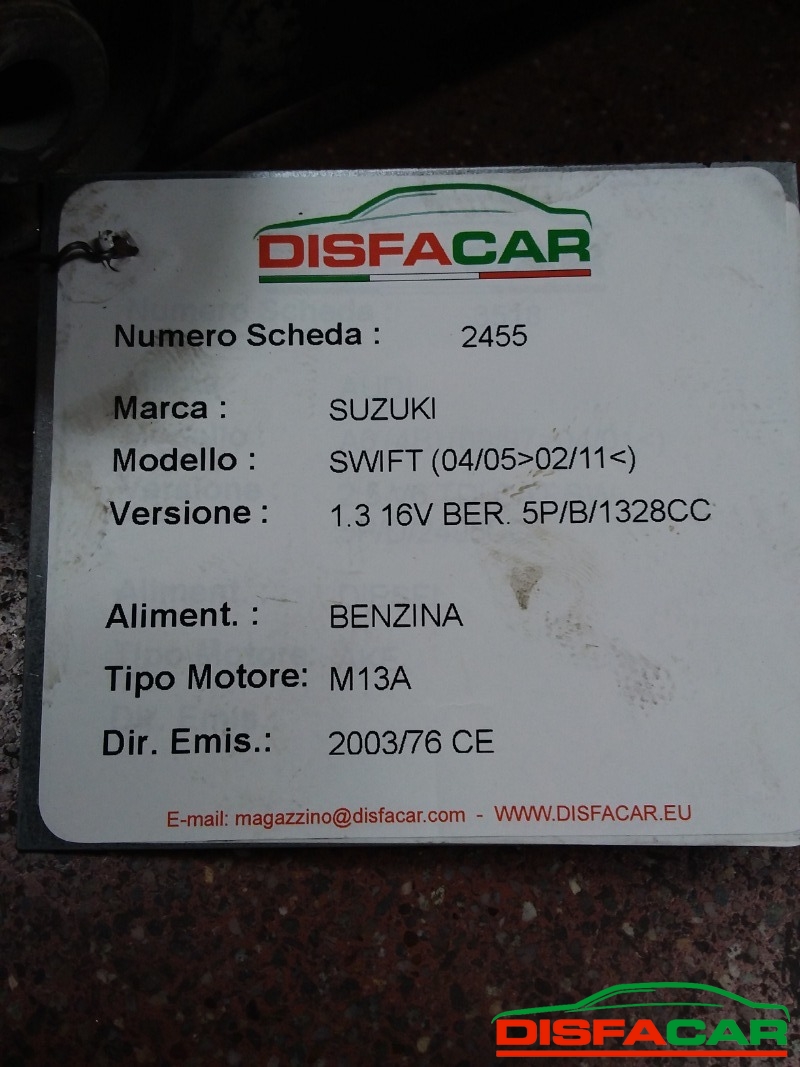 Assale posteriore usato Suzuki Swift 2005, codice M13A – foto 7 di 7