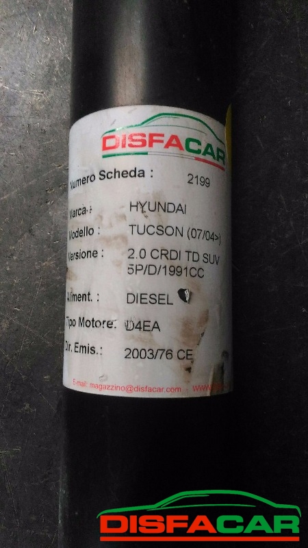 Albero di trasmissione usato Hyundai Tucson 2004 – foto 13 di 13