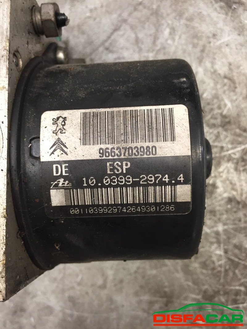 Centralina ABS usata Peugeot 207, codice ate – foto 3 di 7