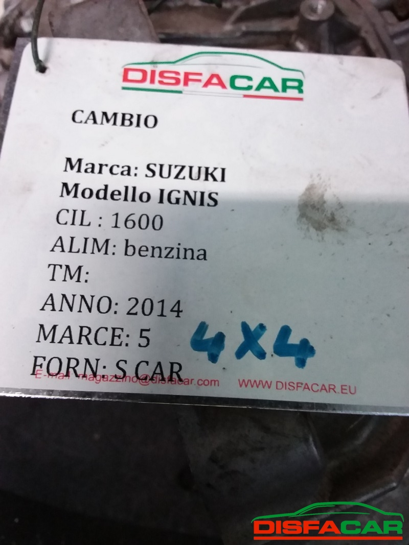 Cambio usato Suzuki Ignis 4x4 – foto 9 di 9