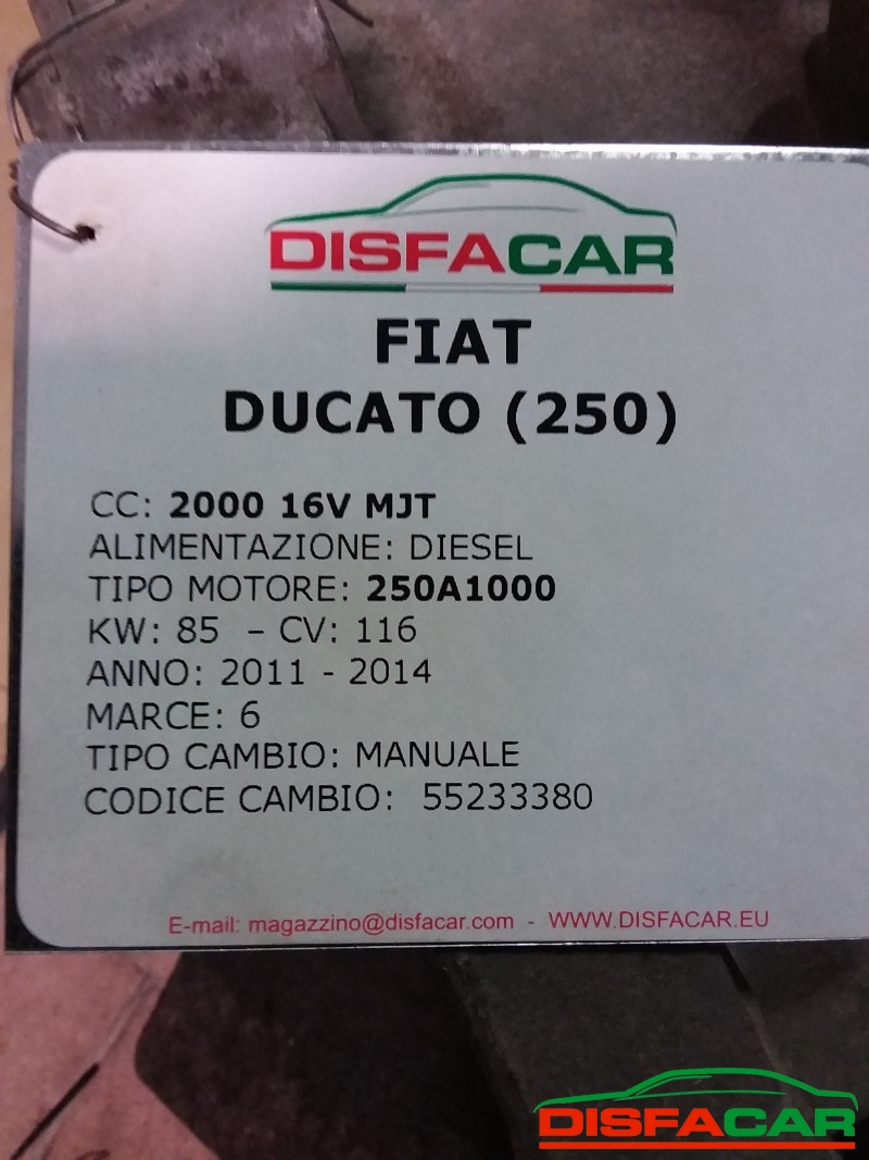 Cambio usato Fiat Ducato 250 - 30 2011, codice 545s30j4563wr – foto 12 di 15