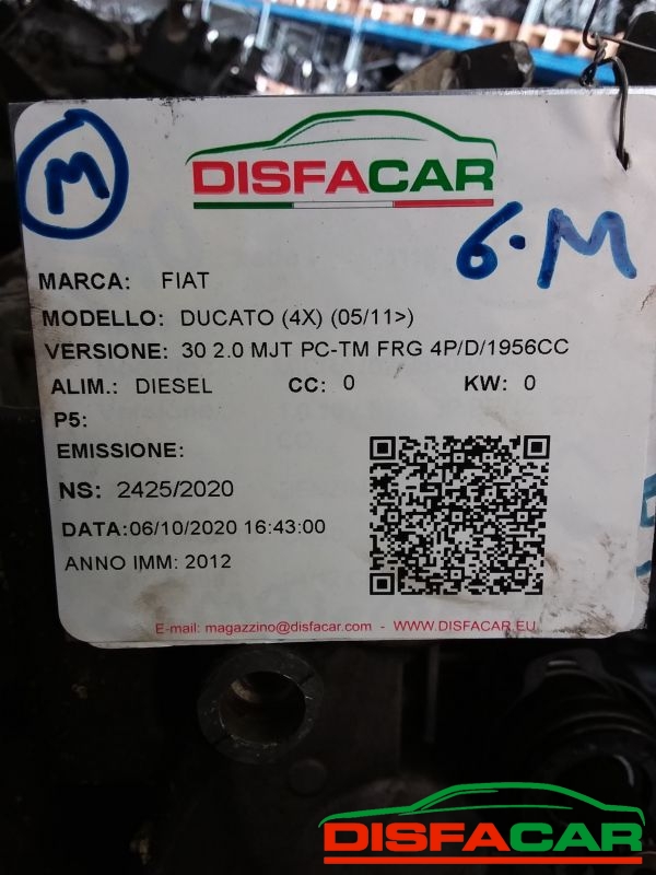 Cambio usato Fiat Ducato 250 - 30 2011, codice 545s30j4563wr – foto 15 di 15