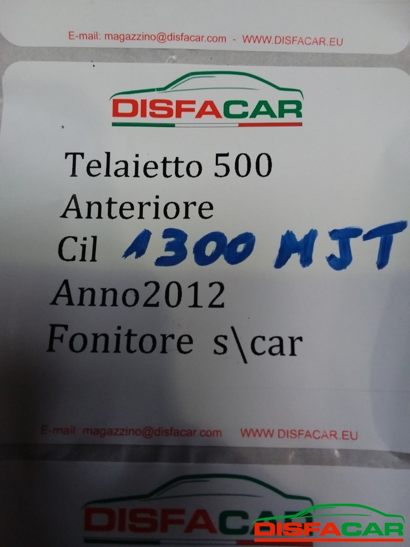 Telaietto anteriore usato Fiat 500 2008, codice 169A1000 – foto 12 di 12