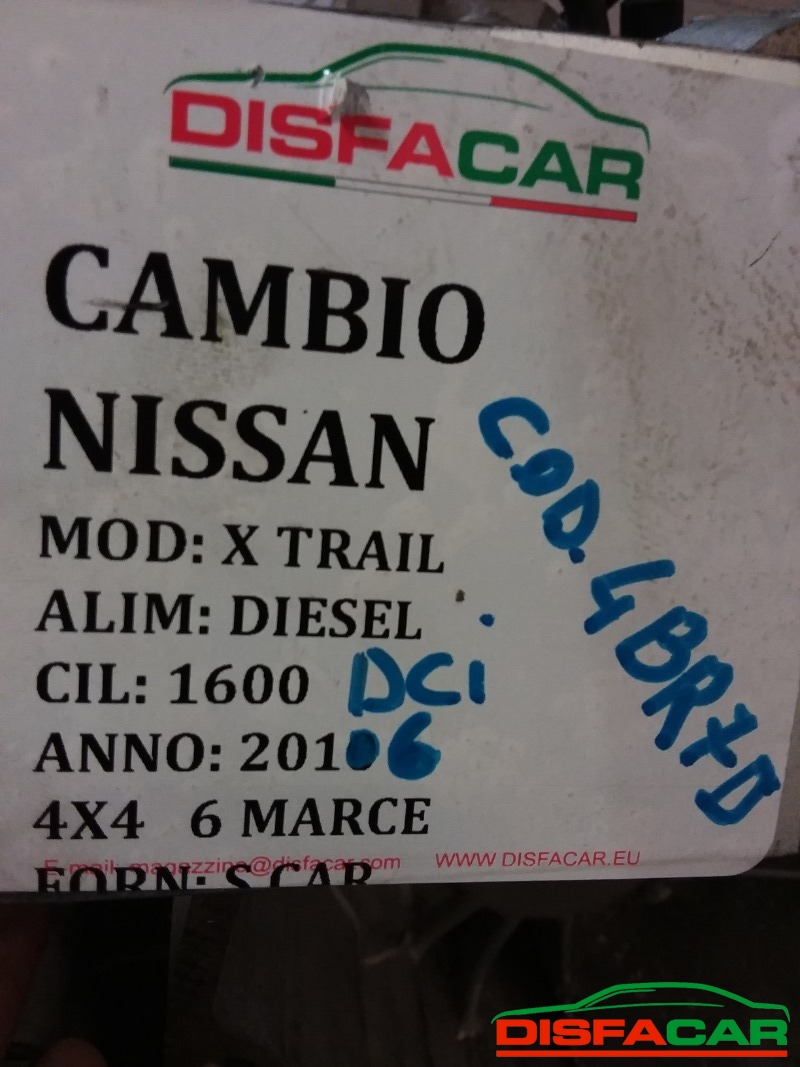Cambio usato Nissan X-Trail 2016, codice r9m – foto 11 di 11
