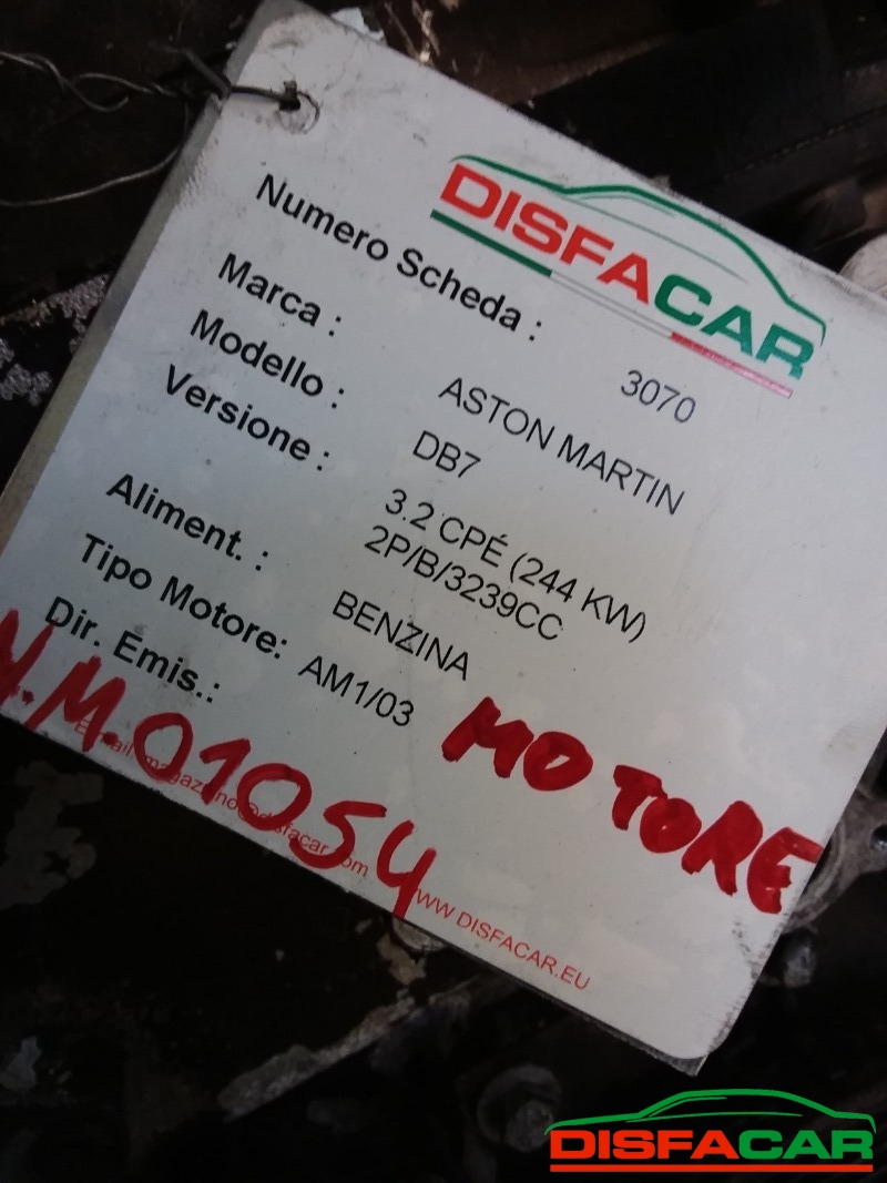 Motore usato Aston Martin DB7 MANCA VOLANO (VENDUTO), codice AM1/03 – foto 9 di 9