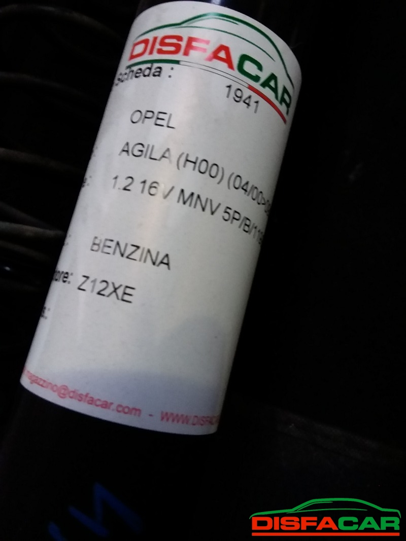 Assale posteriore usato Opel Agila CON 4 COLONNETTE 2000, codice Z10XE – foto 9 di 9