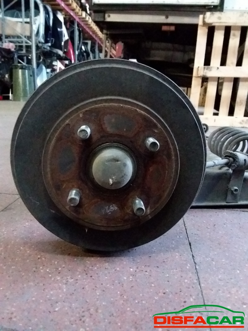 Assale posteriore usato Opel Agila CON 4 COLONNETTE 2000, codice Z10XE – foto 3 di 9