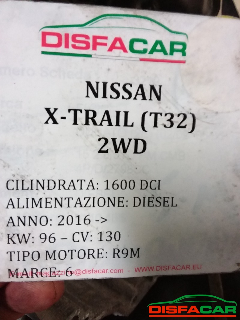 Cambio usato Nissan X-Trail (T32) 2016, codice R9M – foto 10 di 10