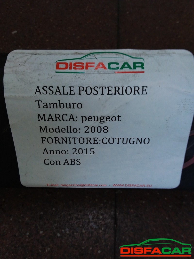 Assale posteriore usato Peugeot 2008 2015 – foto 6 di 6