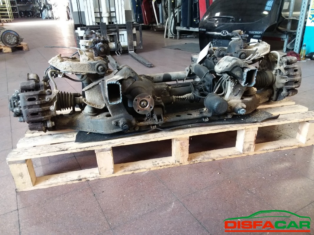 Assale anteriore con differenziale 4x4 usato Mitsubishi Pajero 1991, codice 4D56 – foto 3 di 14