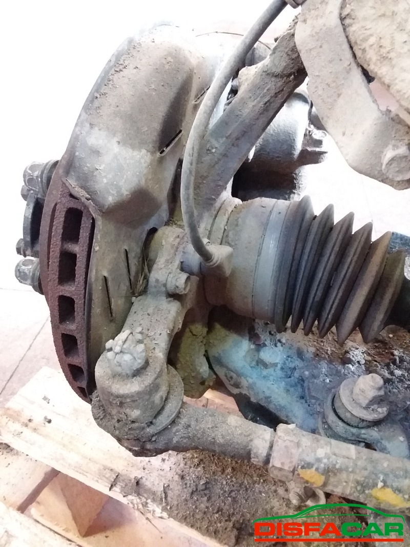 Assale anteriore con differenziale 4x4 usato Mitsubishi Pajero 1991, codice 4D56 – foto 6 di 14