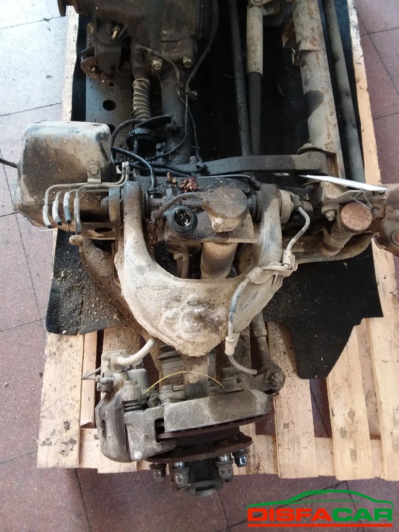 Assale anteriore con differenziale 4x4 usato Mitsubishi Pajero 1991, codice 4D56 – foto 8 di 14