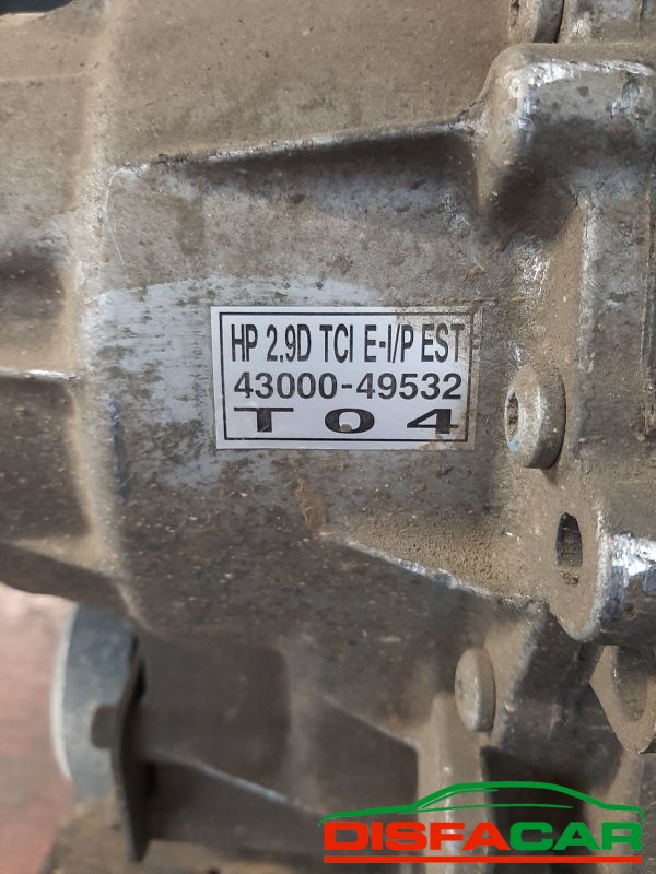 Cambio usato Hyundai Terracan 4x4 2001, codice J3 – foto 7 di 10