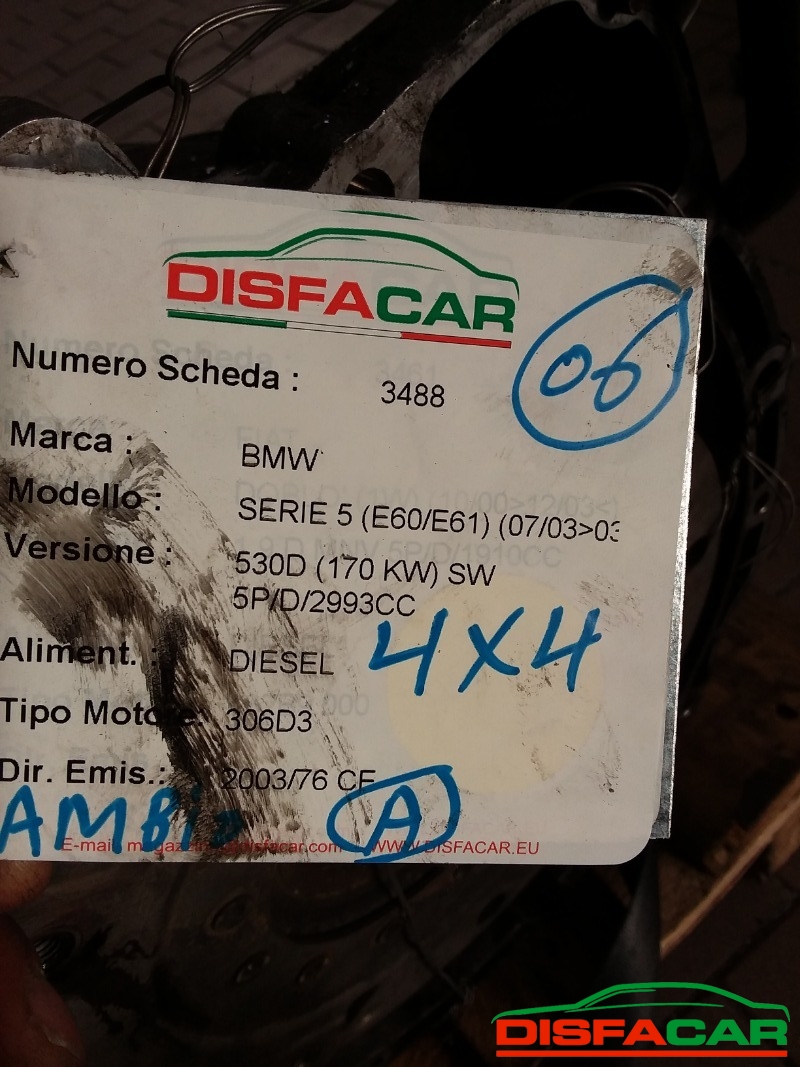 Cambio usato BMW 530 (E60/E61) 2003, codice ghp – foto 19 di 19