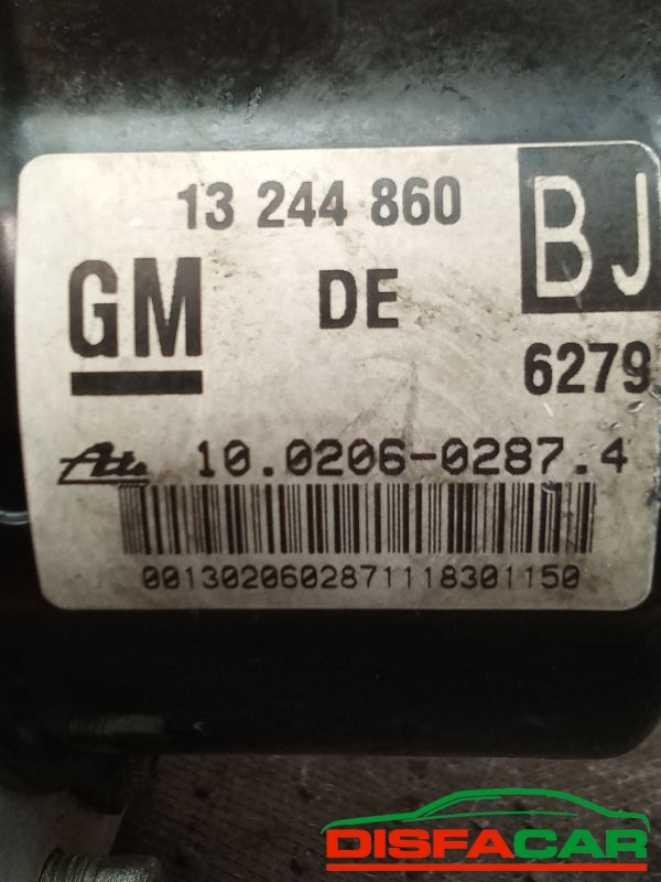 Centralina ABS usata Opel Zafira 2005, codice 10.0206-0287.4 – foto 3 di 8