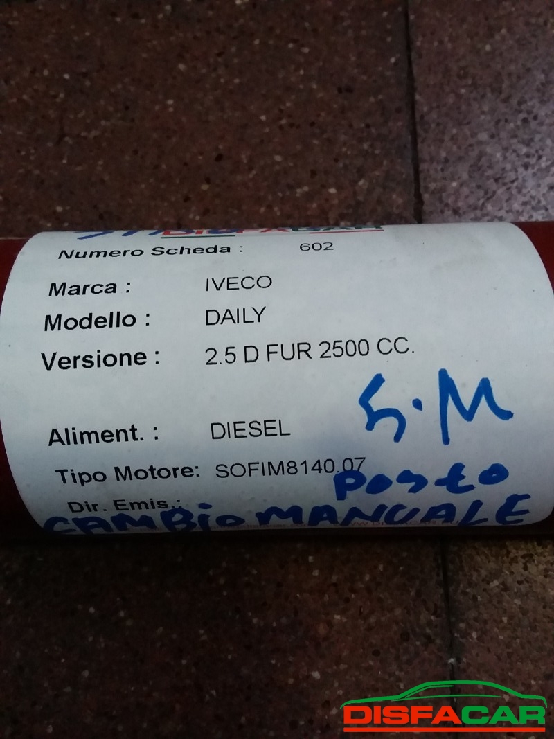 Albero di trasmissione usato Iveco DAILY – foto 11 di 12