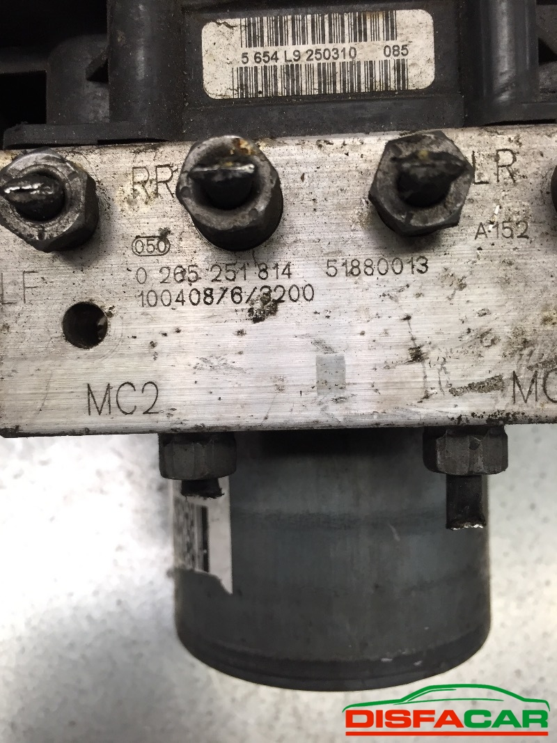 Centralina ABS usata Fiat Punto Evo, codice bosch – foto 3 di 8