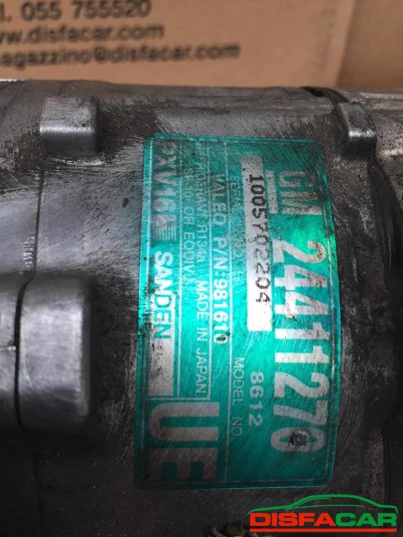 Compressore clima usato Opel Vectra – foto 4 di 8