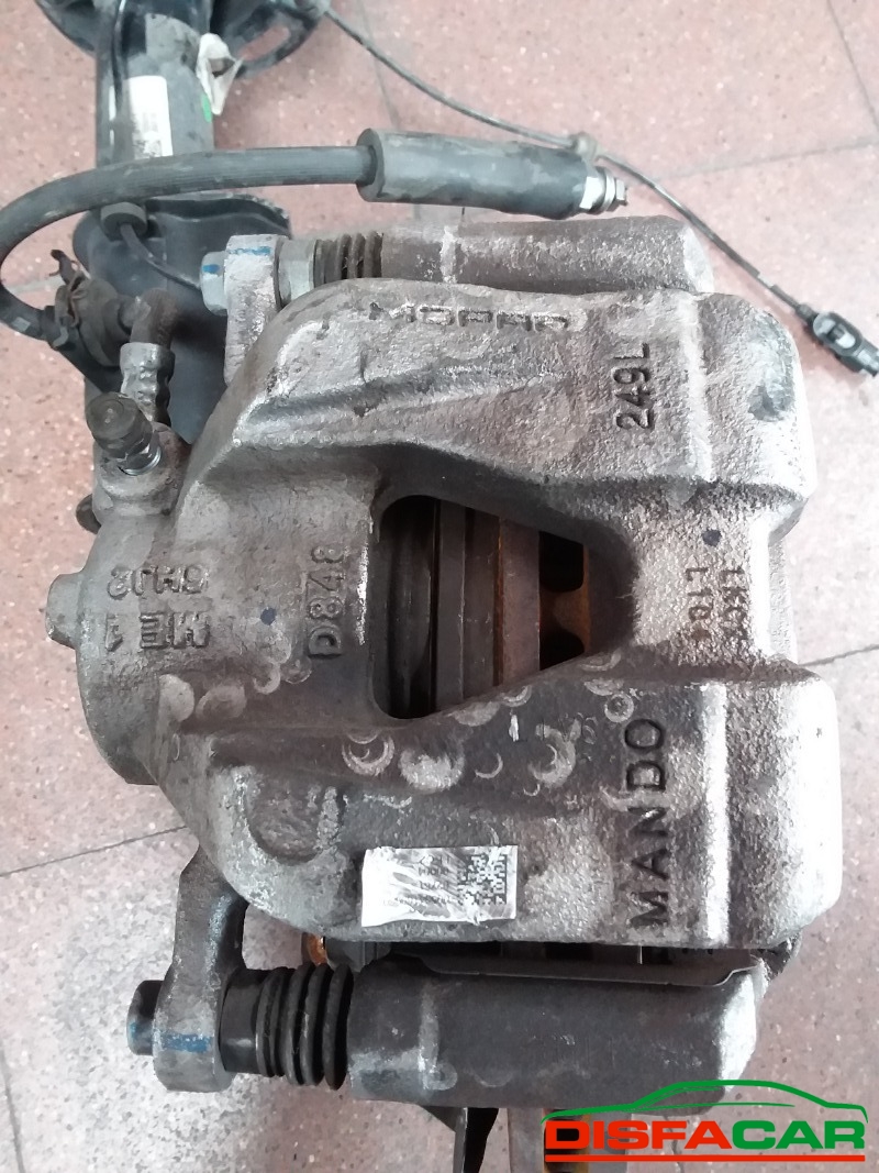Telaietto anteriore usato Jeep Compass 2x4 ATTENZIONE manca Semiasse SX.. 2010 – foto 4 di 8