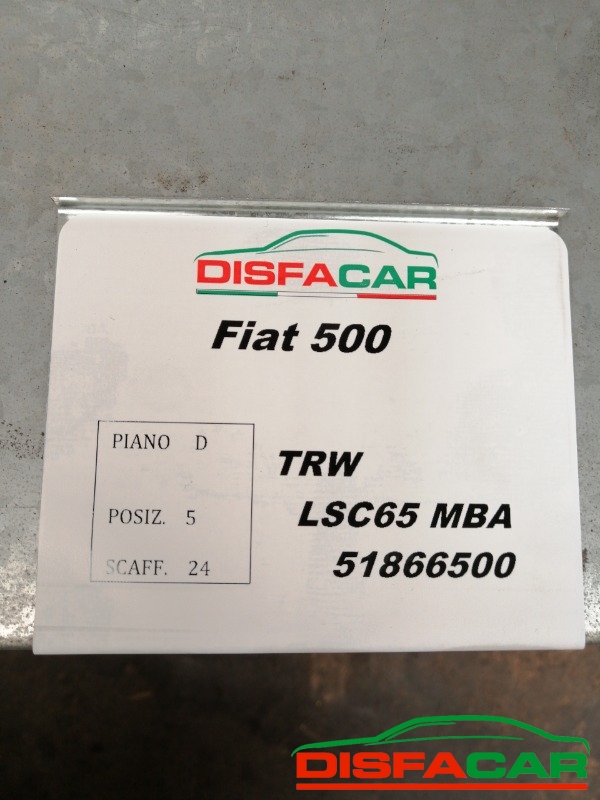 Servofreno usato Fiat 500, codice 169 – foto 6 di 6
