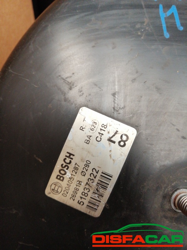 Servofreno usato Fiat Ducato 2006, codice F1AE0481D – foto 2 di 4