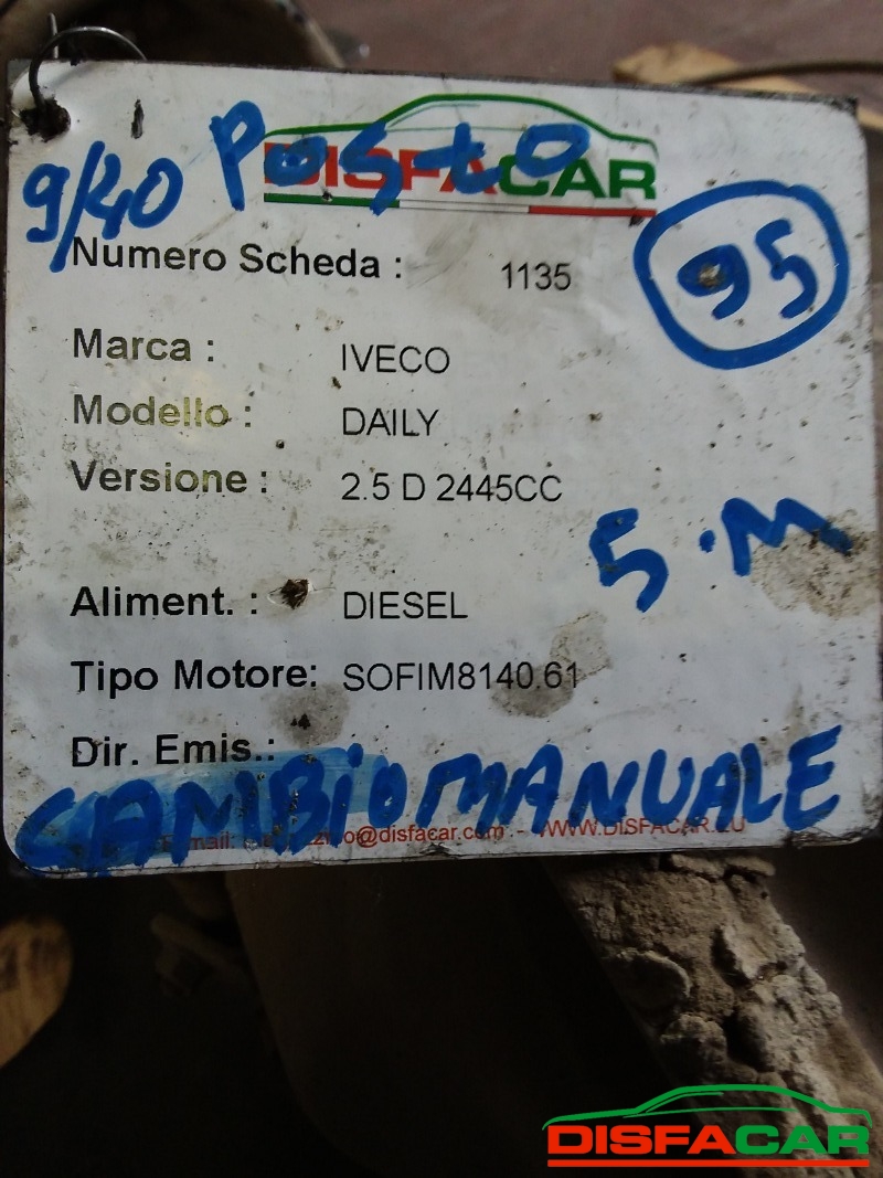 Differenziale posteriore usato Iveco DAILY 1995, codice SOFIM8140.61 – foto 13 di 13