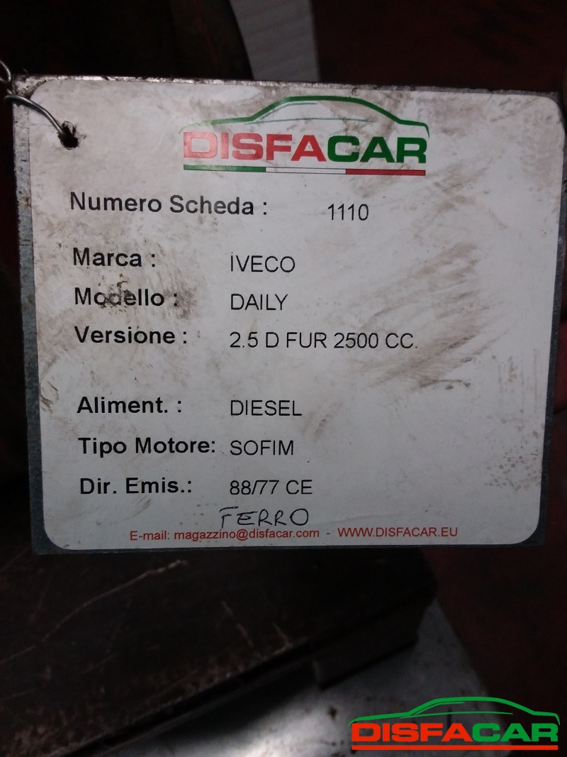 Serbatoio usato Iveco DAILY IN FERRO, codice SOFIM 8140.21 – foto 6 di 6